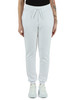 BIANCO | Pantalone sportivo in misto viscosa con logo in strass