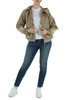 BEIGE | Windbreaker-Jacke aus Mischgewebe