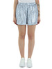 AZZURRO | Shorts paillettato a righe