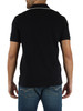 Dunkelblau | Slim Fit Derby-Polo aus Baumwoll-Piqué
