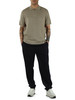 BEIGE | Zip-Poloshirt aus Baumwolljersey
