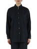 BLU SCURO | Camicia in cotone effetto denim