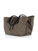 NERO | Borsa Shopping Vis A Vis in tessuto OP