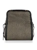 NERO | Borsa cross over Frame in tessuto OP