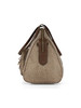 MARRONE | Borsa Shopping Medium Poche in tessuto OP