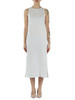 BIANCO | Abito midi in lino VELO
