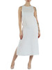 BIANCO | Abito midi in lino VELO
