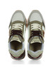 OFF WHITE | Sneakers in tessuto ed ecosuede con patch logo