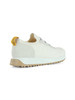 WEISS | Slip-on-Sneaker aus Stoff und Wildleder
