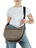 SCHWARZ | LUNA Medium Eco Line Tasche aus OP-Stoff