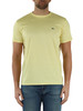GELB | Regular Fit T-Shirt aus Pima-Baumwolle