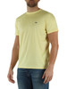 GIALLO | T-shirt regular fit in cotone Pima