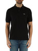 SCHWARZ | Polo L.12.12 Classic Fit aus Baumwoll-Piqué