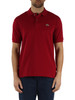 Dunkelrot | Polo L.12.12 Classic Fit aus Baumwoll-Piqué