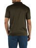 VERDE SCURO | Polo Travel Essential regular fit in lyocell e cotone