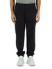 BLU SCURO | Pantalone sportivo regular fit con scritta logo all over
