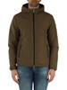 VERDE MILITARE | Giubbino leggero con cappuccio CASPER