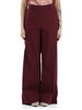 VINACCIA | Pantalone gamba larga in cotone stretch