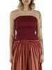 BORDEAUX | Smocktop aus Baumwolle