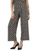 NERO | Pantalone gamba larga in viscosa stretch