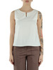 BIANCO | Top in misto cotone