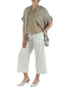 BEIGE | Top in misto cotone