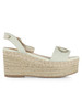 SAHNE | Canvas-Sandalen mit Keilabsatz BALI 02