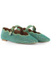 VERDE | Ballerina in pelle WAVY MYFAIR