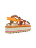 MULTICOLOR | Sandali in pelle OCTAVIA SLING PLATFORM