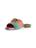 MULTICOLOR | Sandali in tessuto CHELSEA FLAT con strass
