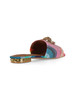 MULTICOLOR | Sandali in tessuto CHELSEA FLAT con strass