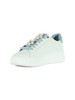 BIANCO | GIRL: Sneakers in pelle con dettagli a contrasto