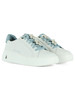BIANCO | GIRL: Sneakers in pelle con dettagli a contrasto