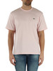 ROSA | T-shirt in cotone Classic fit con patch logo