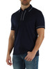BLU SCURO | Polo regular fit con dettagli a contrasto