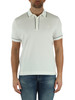 OFF WHITE | Polo regular fit con dettagli a contrasto
