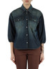 BLU | Camicia jeans DANAE con maniche a palloncino