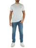 WEISS | Regular Fit T-Shirt aus Pima-Baumwolle