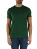 VERDE SCURO | T-shirt regular fit in cotone Pima