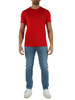 ROSSO | T-shirt regular fit in cotone Pima