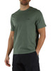 VERDE | T-shirt in jersey di cotone 30/1 con ricamo logo