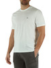 BIANCO | T-shirt in jersey di cotone 30/1 con ricamo logo