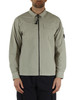 GREIGE | Overshirt in gabardina di cotone organico