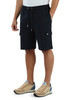 BLU SCURO | Pantaloncini sportivi cargo in cotone Tech
