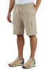 BEIGE | Pantaloncini sportivi cargo in cotone Tech