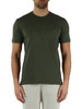 DUNKELGRÜN | Regular Fit Baumwoll-T-Shirt FRIDA