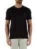 SCHWARZ | Regular Fit Baumwoll-T-Shirt FRIDA