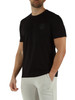 SCHWARZ | Regular Fit Baumwoll-T-Shirt FRIDA