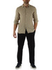 BLU SCURO | Pantalone in misto cotone stretch
