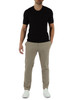 BEIGE | Regular Fit Hose aus Stretchstoff